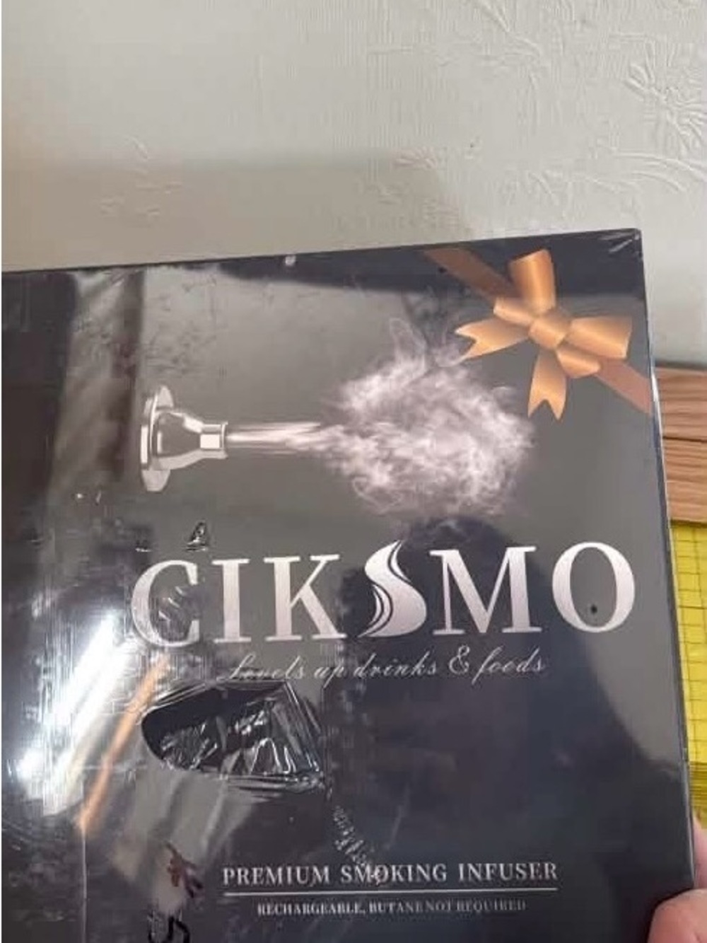 CIKSMO Premium Smoking Infuser - Black